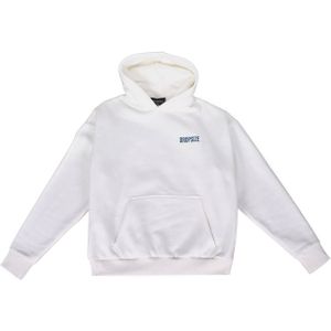 Dropsize Sweatshirt 'Hustle Club'  saffier / wit