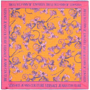 Versace Jeans Couture Doek  donkerlila / oranje / pink / rosa