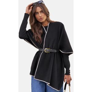 Lipsy Cape  zwart / wit
