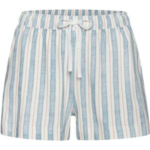 Vivance - Pyjamashort - Roze/Blauw gestreept - Met Print All-over
