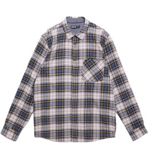 BIG STAR Overhemd 'Koner'  beige / blauw / wit