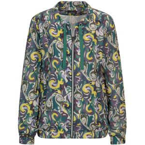 Goldner Tussenjas  geel / petrol / smaragd / lila