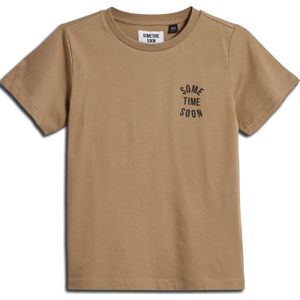 SOMETIME SOON Shirt 'Revolution'  nachtblauw / sepia