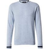 SCOTCH & SODA - Trui - Navy / Duifblauw - Knitwear - Lange Mouw