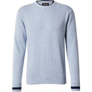 SCOTCH & SODA - Trui - Navy / Duifblauw - Knitwear - Lange Mouw