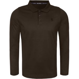 Karl Lagerfeld Shirt  donkerbruin