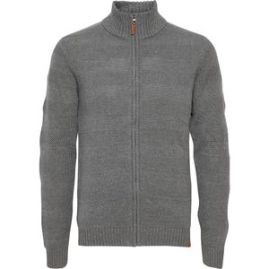 BLEND Gebreid vest 'Galmaro'  grijs