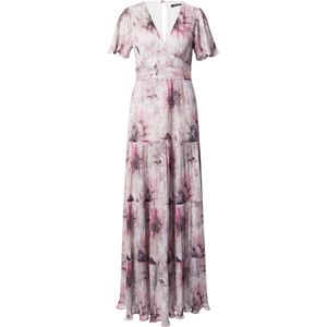 SWING Jurk  aubergine / rosa