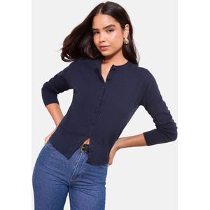 Friends Like These Gebreid vest  navy