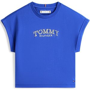 TOMMY HILFIGER Top  blauw / wit