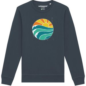 Watapparel Sweatshirt ' Summer Sun '  antraciet / gemengde kleuren