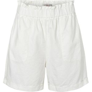 U.S. POLO ASSN. Broek 'Hena'  bruin / bloedrood / wit