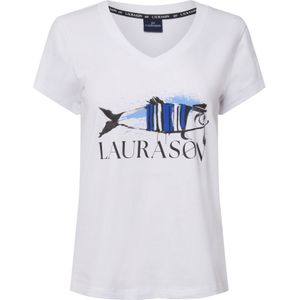 LAURASØN Shirt  lichtblauw / donkerblauw / zwart / wit