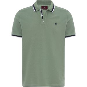Williot Shirt  marine / olijfgroen / wit