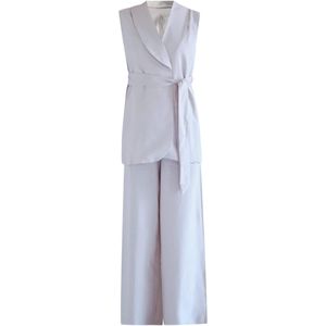 Broekpak - Effen - Lang/maxi - Normale Pasvorm - Mouwloos