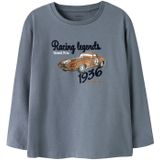 Top - Regular Fit - Lange Mouwen - Jersey - Geborduurd