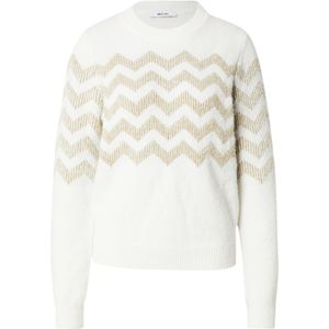 ABOUT YOU Trui 'Suzi'  goud / wit