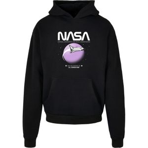 F4NT4STIC Sweatshirt 'NASA Shuttle Orbit'  lichtlila / zwart / wit