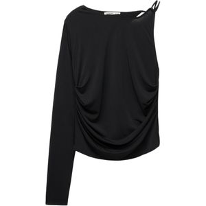 Pull&Bear Shirt  zwart