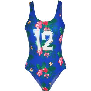 BECO the world of aquasports Badpak 'College 12  Hawaii'  blauw