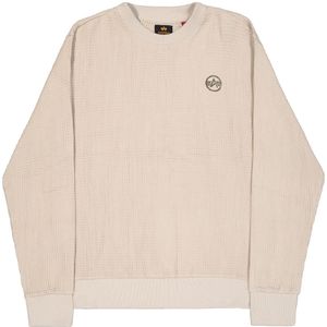 Alpha Industries - Studio Waffle - Sweatshirt - Katoen - Ruime Pasvorm