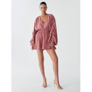 BWLDR Jurk 'Wright'  pitaja roze / framboos