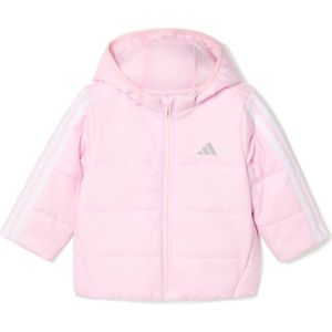 ADIDAS SPORTSWEAR Sportjas 'ESS'  rosa / wit