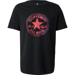 CONVERSE Shirt 'ONLY ONE'  blauw / lichtrood / zwart