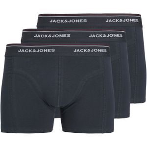 JACK & JONES Boxershorts 'JACAVERY'  grijs / wit