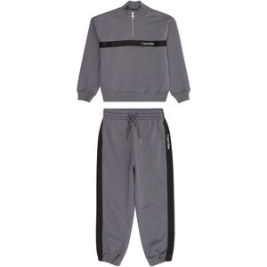 Calvin Klein Jeans Joggingpak  grijs / zwart / wit
