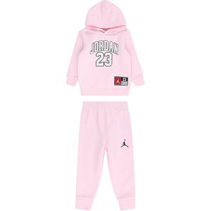 Jordan Joggingpak  lichtroze / zwart / wit