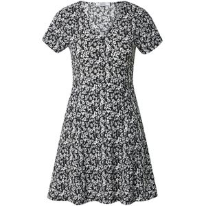 ABOUT YOU Jurk 'Cornelia'  donkerblauw / wit