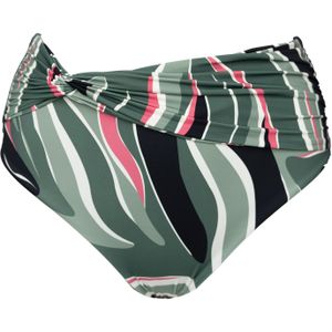 SugarShape Bikinibroek 'Mambo'  smaragd / pink / zwart / wit