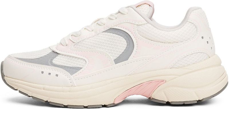 Tommy Jeans - Retro Sneakers - Polyester - Gemengde Textuur