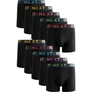 Next Boxershorts  lichtblauw / limoen / zwart / wit