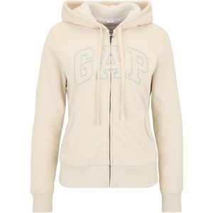 Gap Petite Sweatvest 'HERITAGE'  beige / grijs