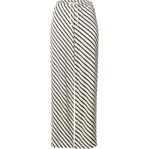 EDITED Broek 'Anneli'  beige / zwart