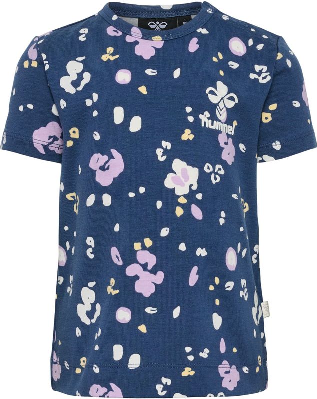 Hummel - Hmlhappy T-Shirt - Sargasso Sea - Kinder Trikot - Korte Mouwen