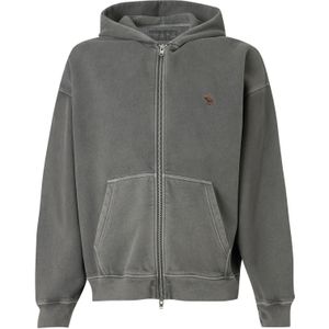 Abercrombie & Fitch Sweatvest  donkergrijs