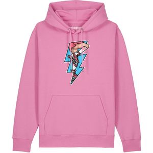 Watapparel Sweatshirt ' Rollerskates '  nude / azuur / rosa / eosine