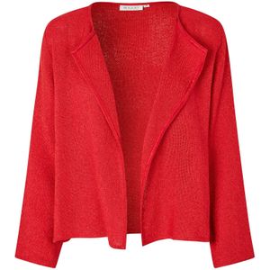 Masai Gebreid vest  rood