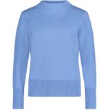 Gebreide pullover met ribboorden