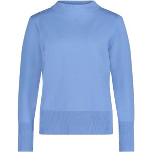 Gebreide pullover met ribboorden