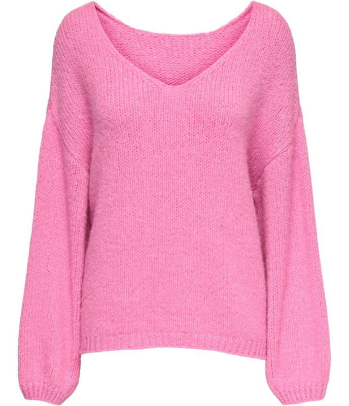 JDY - Gebreide Pullover - V-Hals - Lange Mouwen - Regular Fit