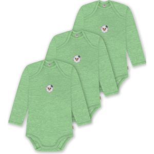 normani Rompertje/body 'Auckland'  beige / groen / appel / zwart / wit