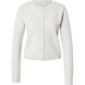 HOLLISTER Gebreid vest  lichtgrijs