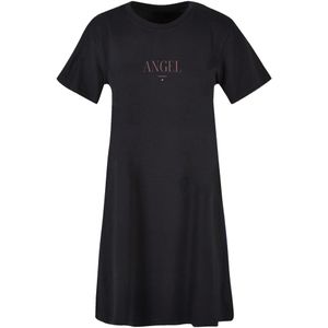 F4NT4STIC Jurk 'Engel'  pink / zwart