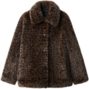 MANGO - Tussenmantel - Bruin/Zwart - ZURICH