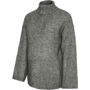 Gebreide Pullover - Hoge Hals - Regular Fit - Lange Mouwen