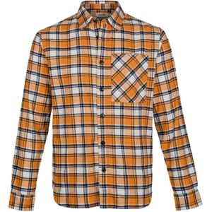 Shiwi Overhemd 'Luke'  goudgeel / zwart / wit